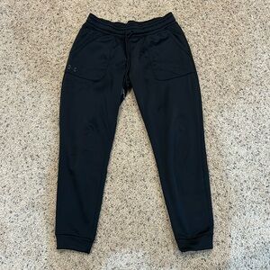 Under Armour Size Medium Black Joggers